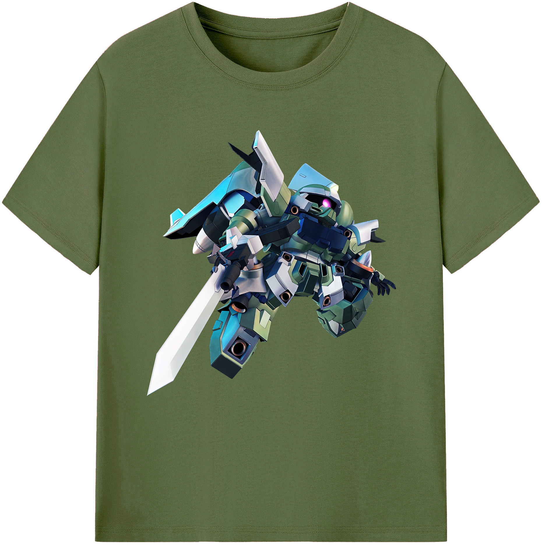 （画像用） 機動戦士ガンダム Mobile Suit Gundam 綿100％半袖Tシャツ（フロントプリント）